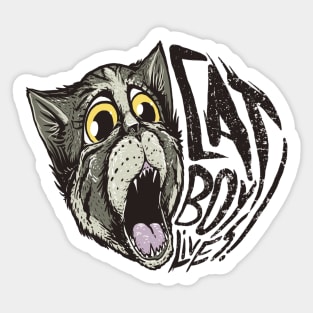 Cat Boy Lives! Sticker